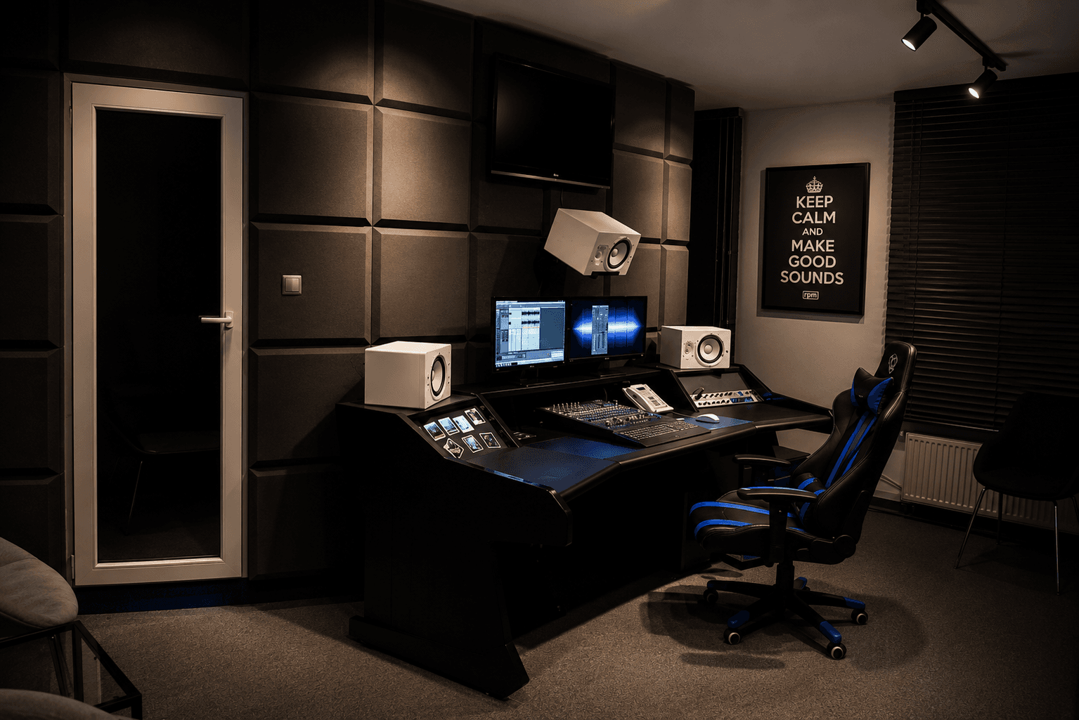 RPM Warszawa - blaues Studio