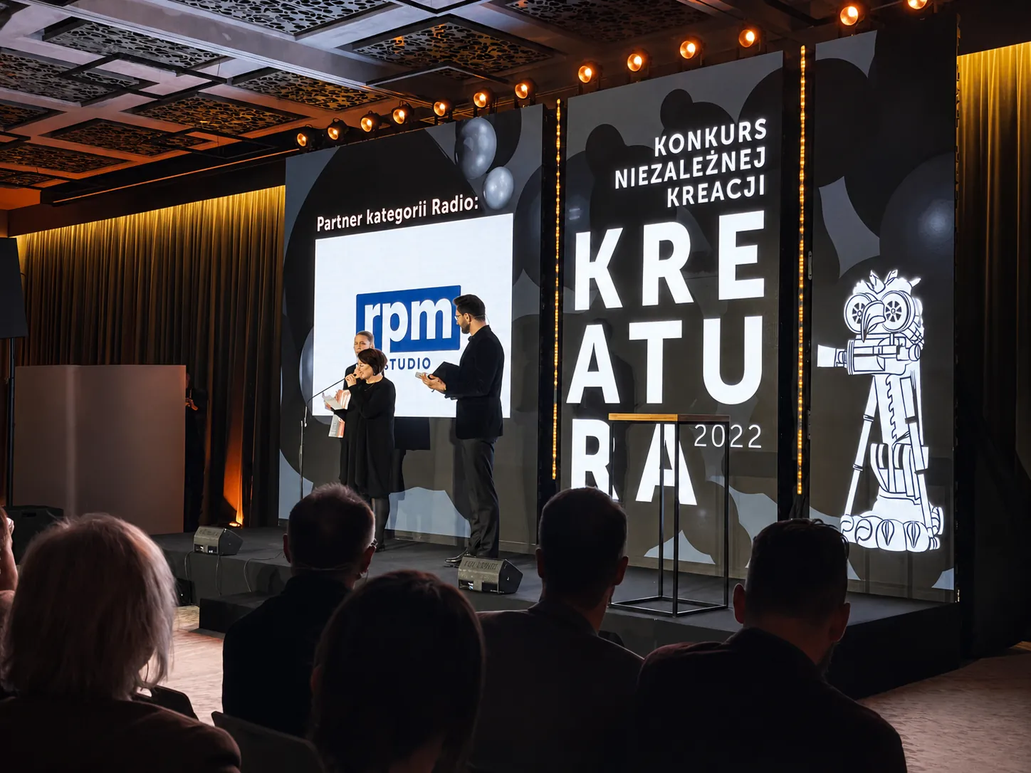 Krystyna Czubówna - Wettbewerb KREATURA – Innenansicht des RPM Studios