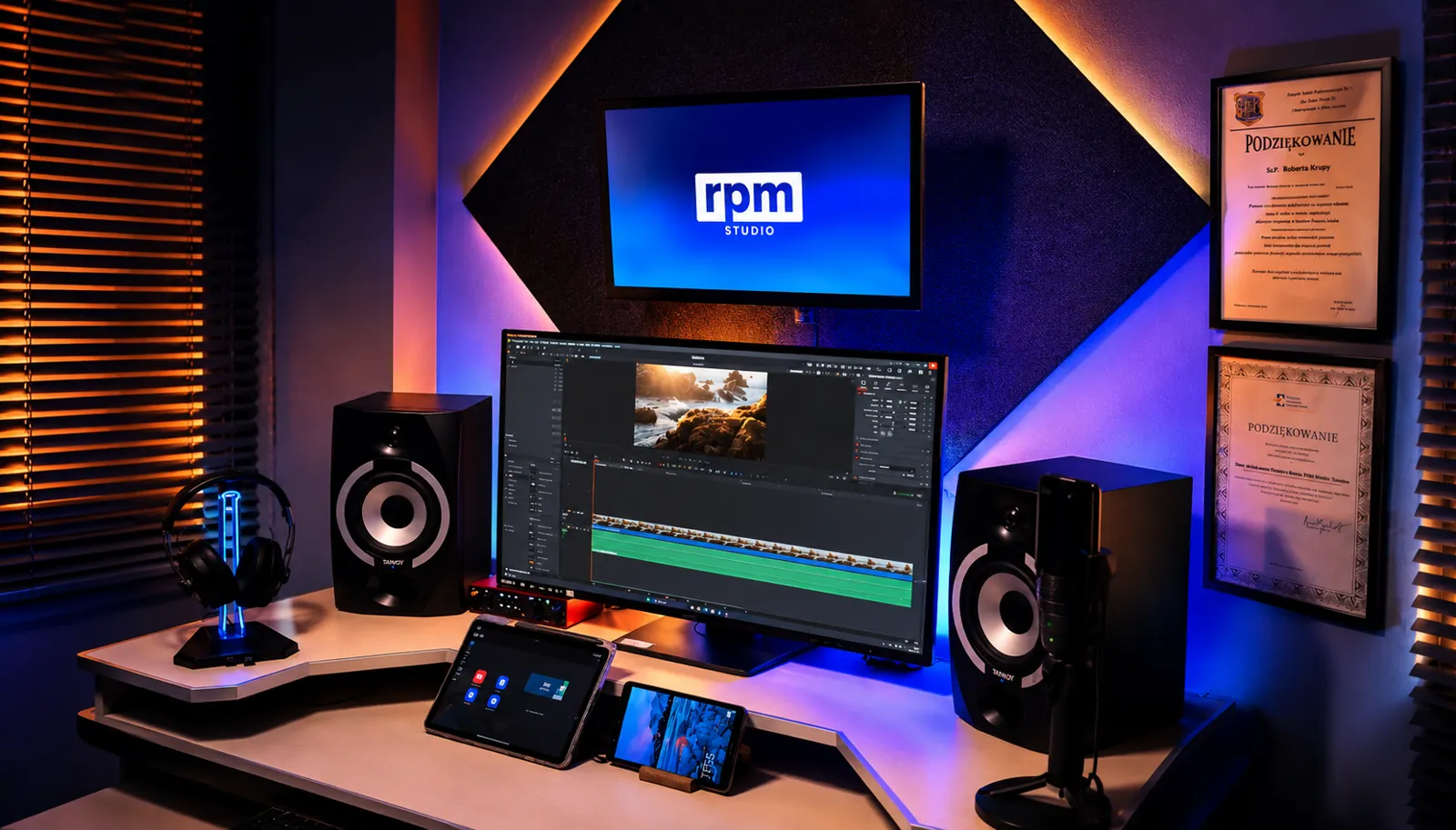 RPM Studio Tarnow – Innenansicht des RPM Studios