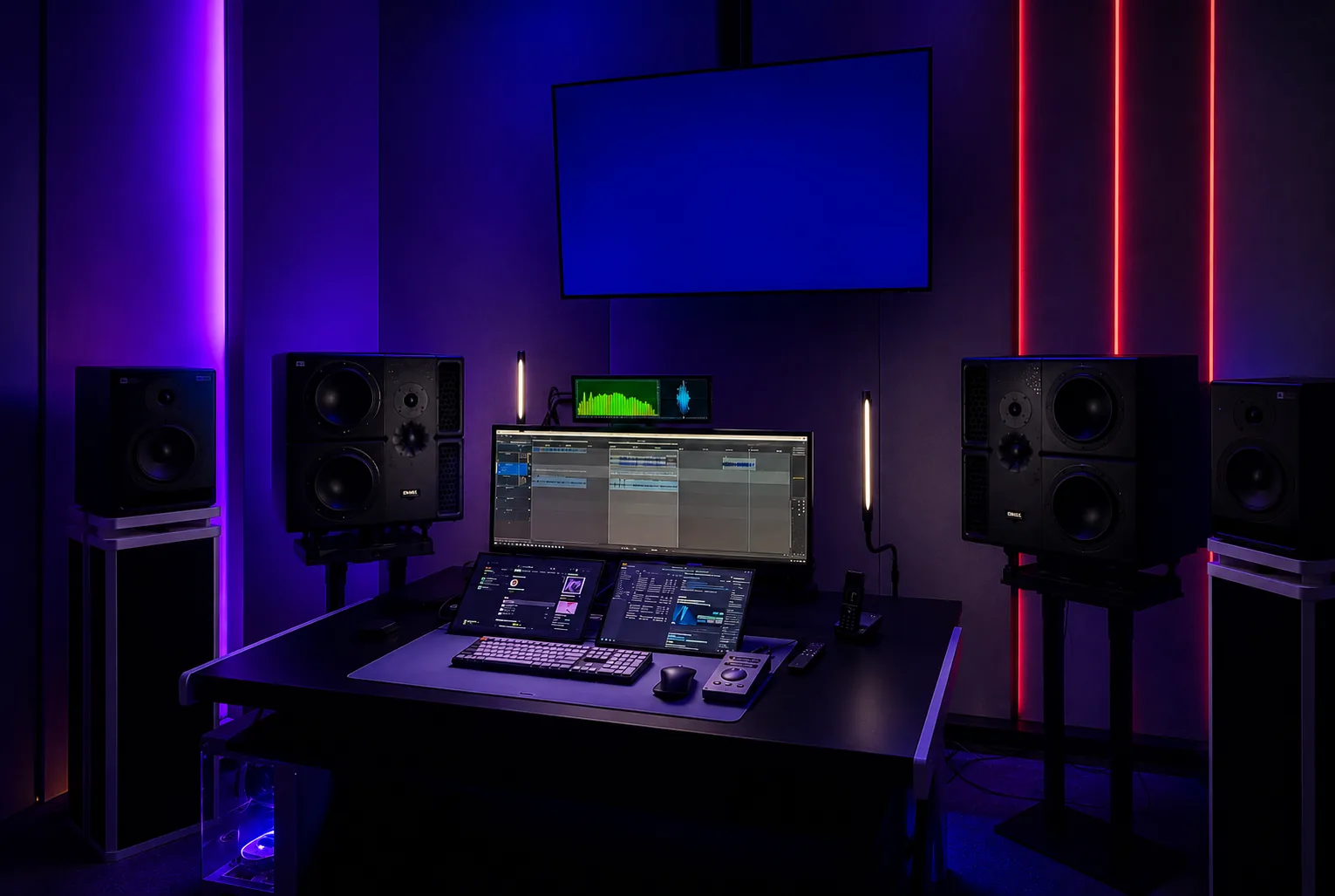 Studio Breslau – Innenansicht des Aufnahmestudios von RPM Studio