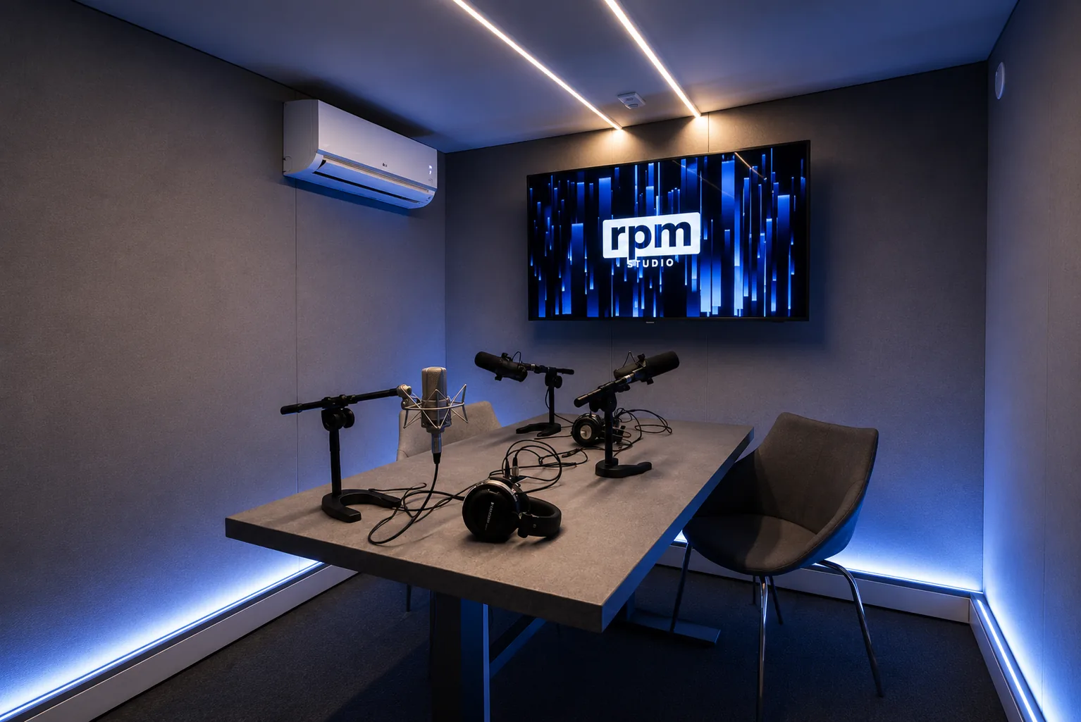 PODCASTS - WARSCHAU – Podcast-Studio von RPM Studio