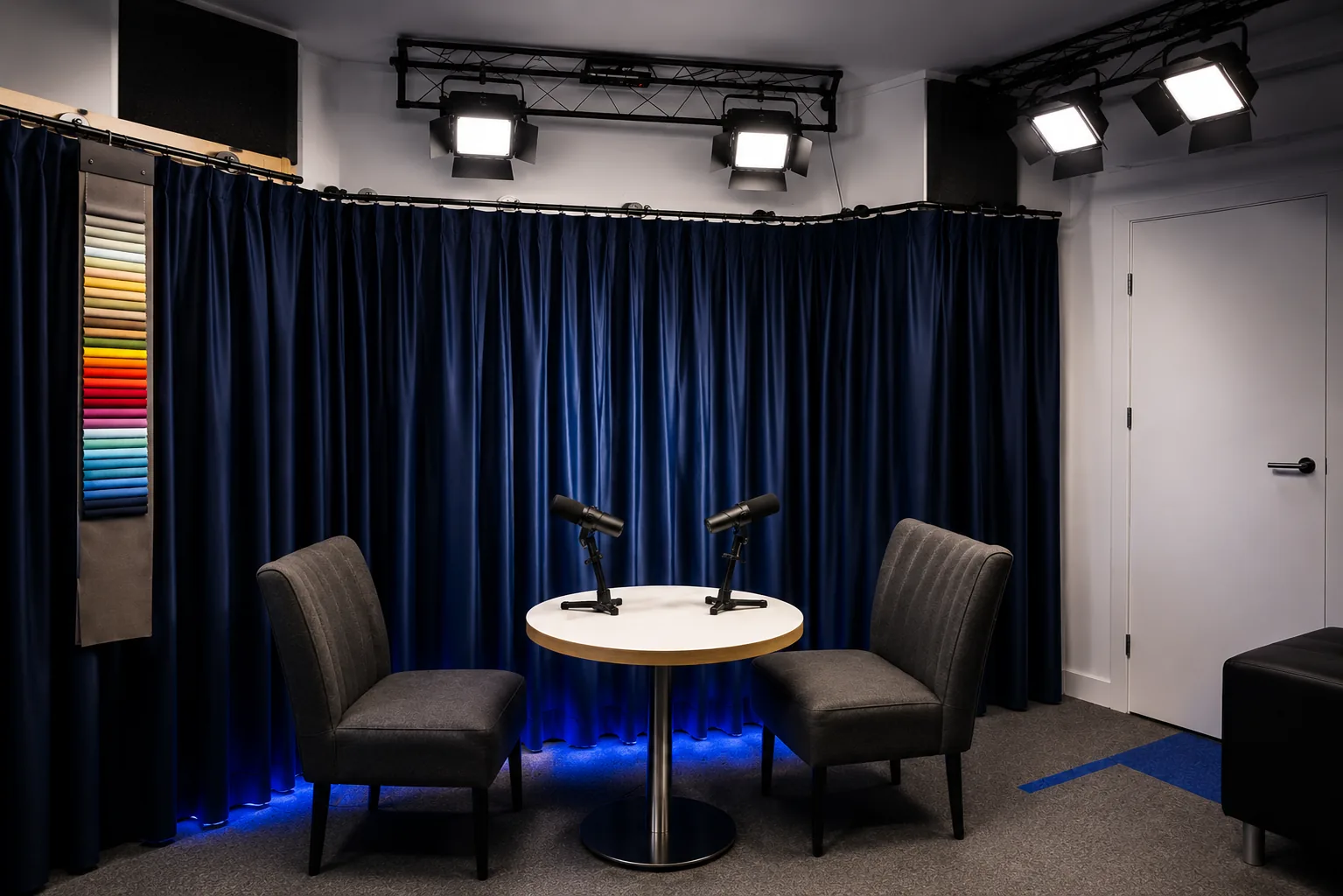 RPM Podcast-Studio – Innenansicht des Aufnahmestudios von RPM Studio, Foto 2
